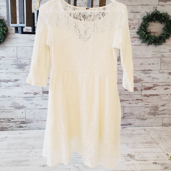 Free People Shake It Up Dress Lace Overlay - Picture 8 of 16